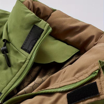 Stand Collar Winter Puffer Jacket | Zyphhra