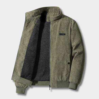 Corduroy Sherpa Fleece Jacket | Zyphhra