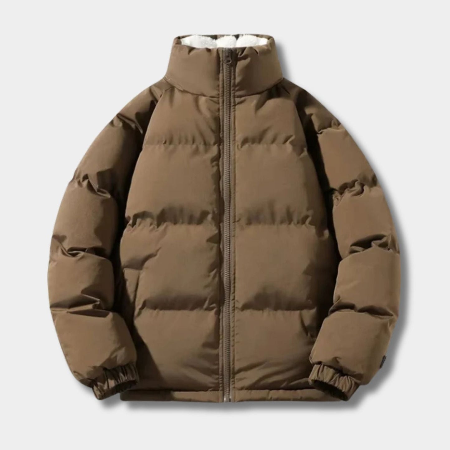 Fleece Lined Puffer Jacket | Zyphhra