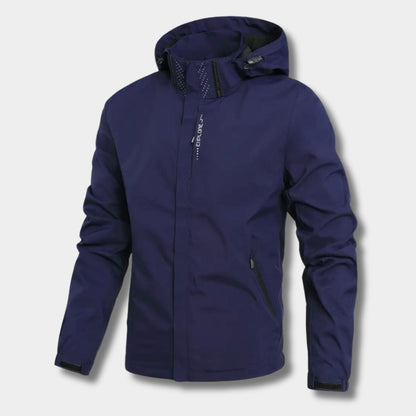 Adjustable Hood Shell Waterproof Jacket | Zyphhra