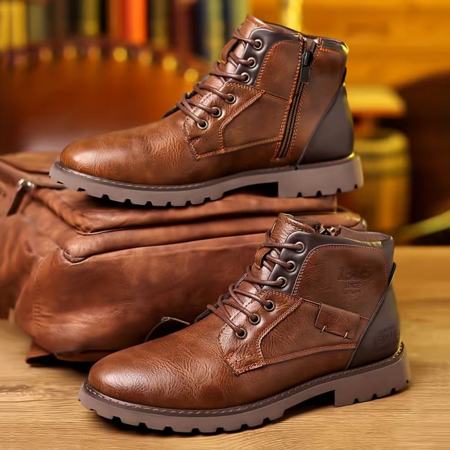 Heritage Side Zip Dress Boots | Zyphhra
