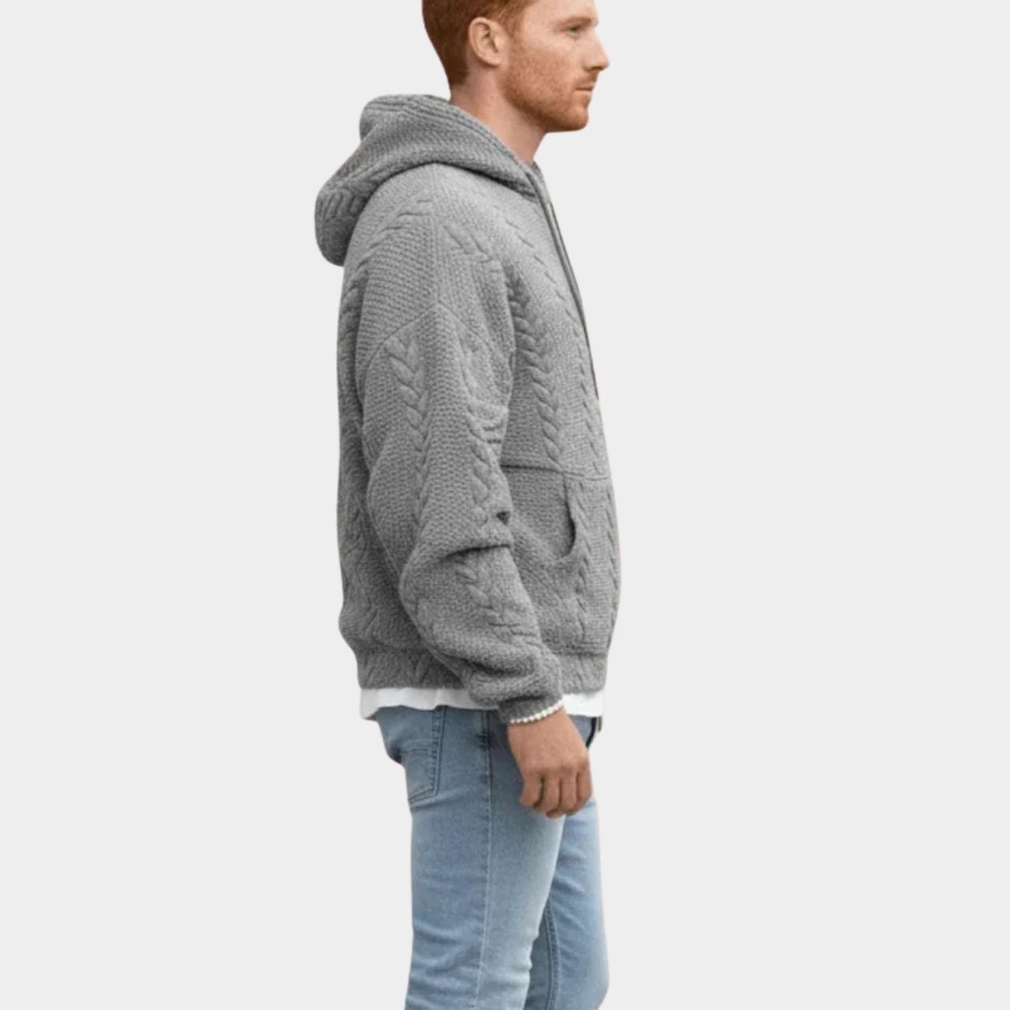 Cable Knit Hoodie | Zyphhra