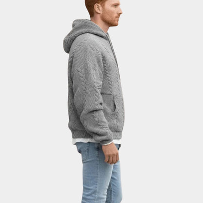 Cable Knit Hoodie | Zyphhra