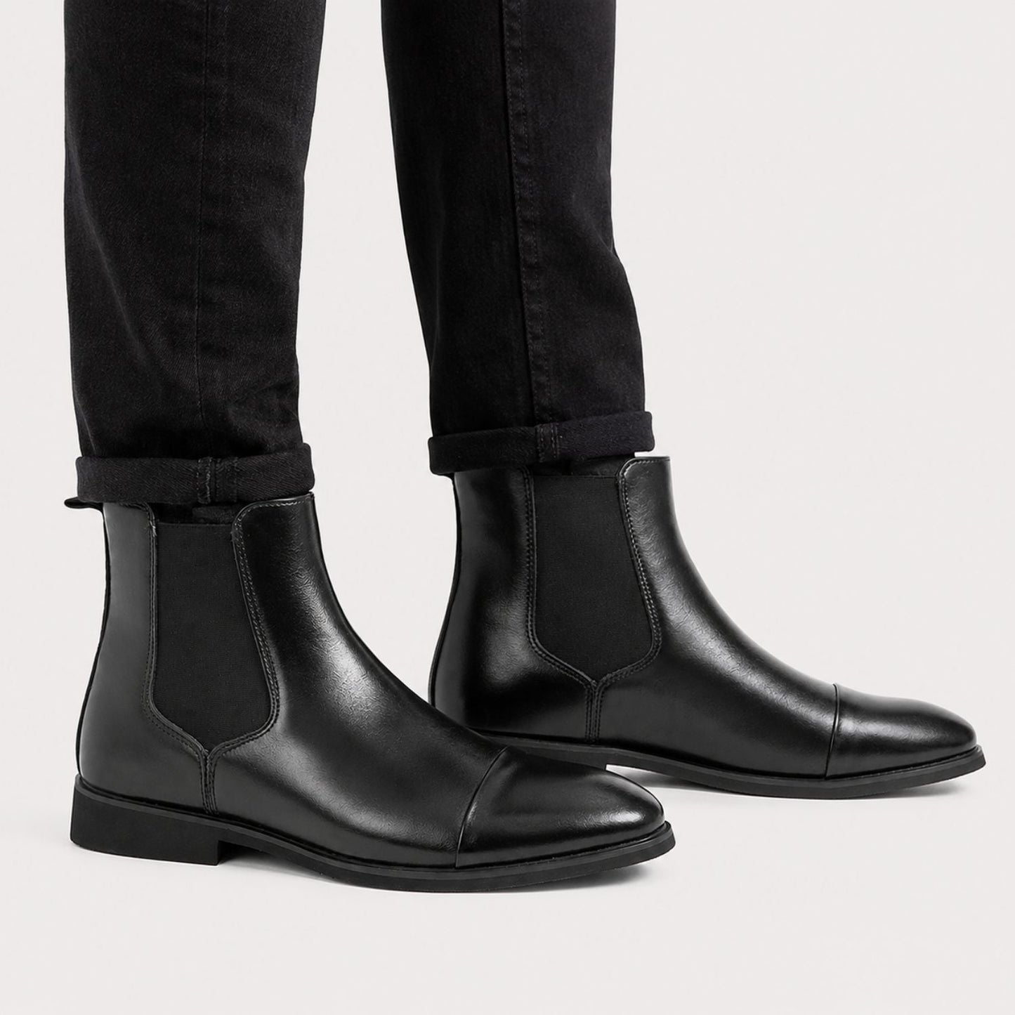 Cap Toe Chelsea Boots | Zyphhra