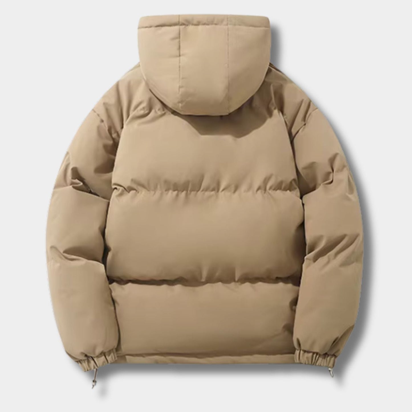 Drawstring Hood Puffer Winter Jacket | Zyphhra