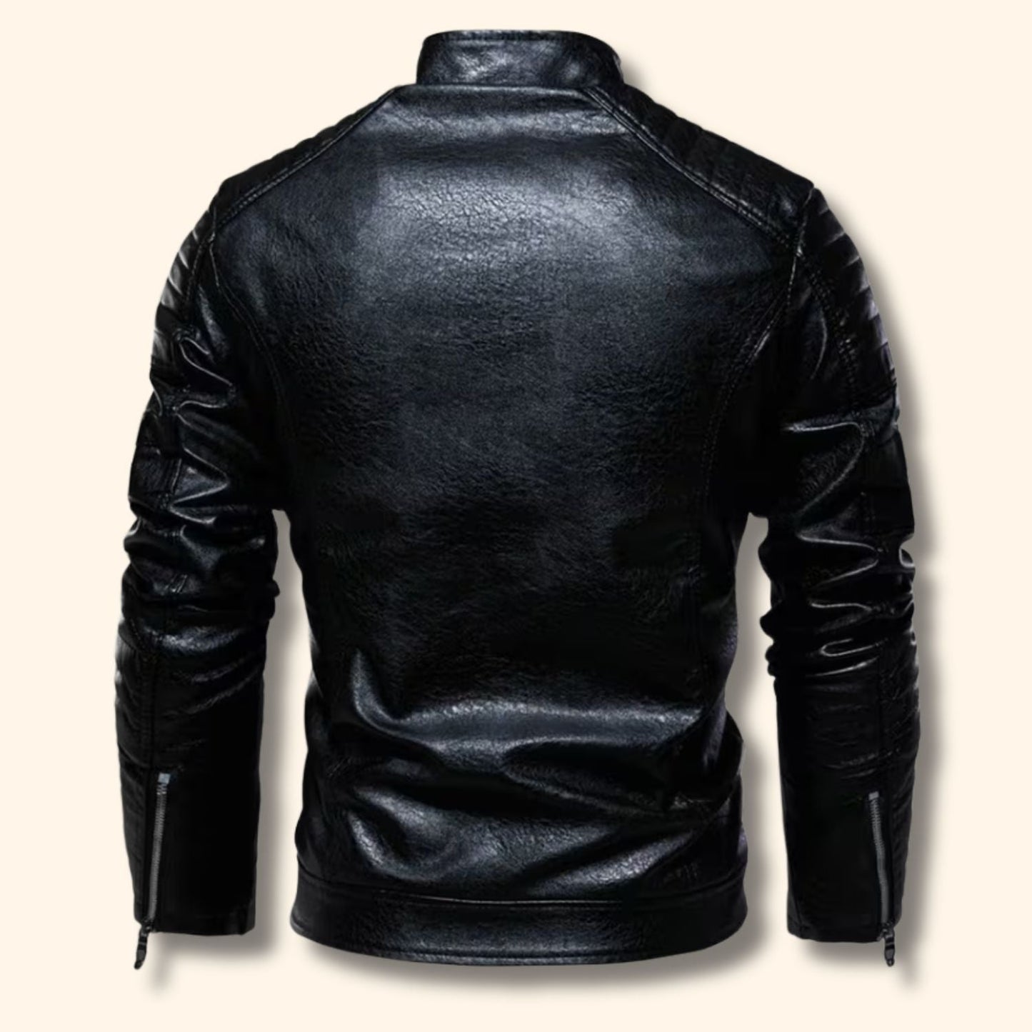 Urban Utility Leather Jacket | Zyphhra