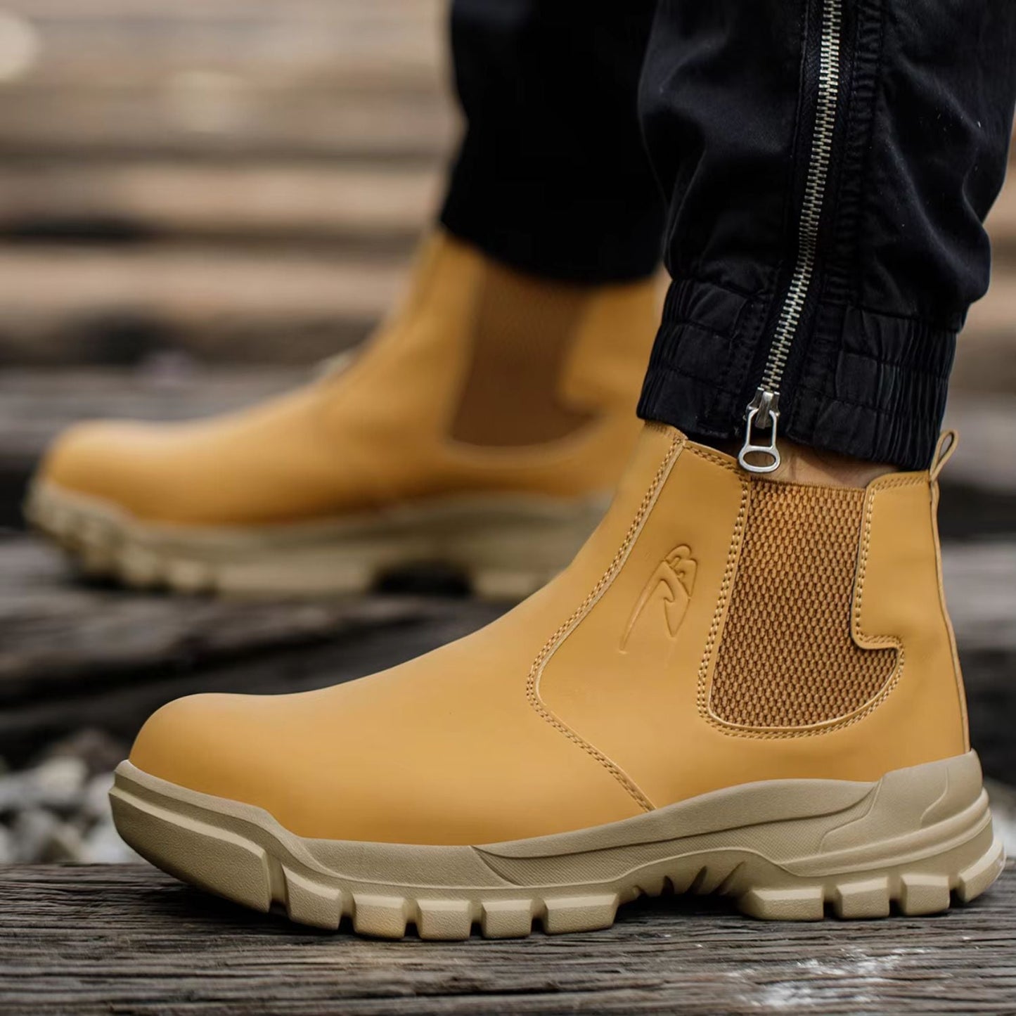 Wide Fit Safety Work Boots | Zyphhra