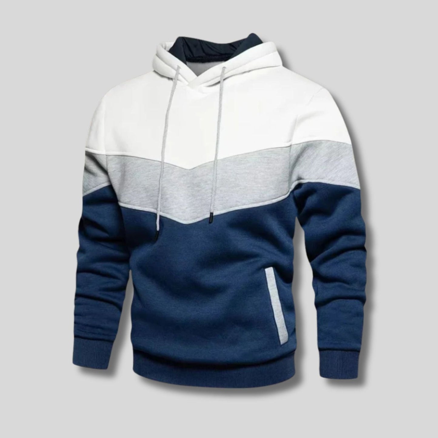 Colour Block Pullover Hoodie | Zyphhra