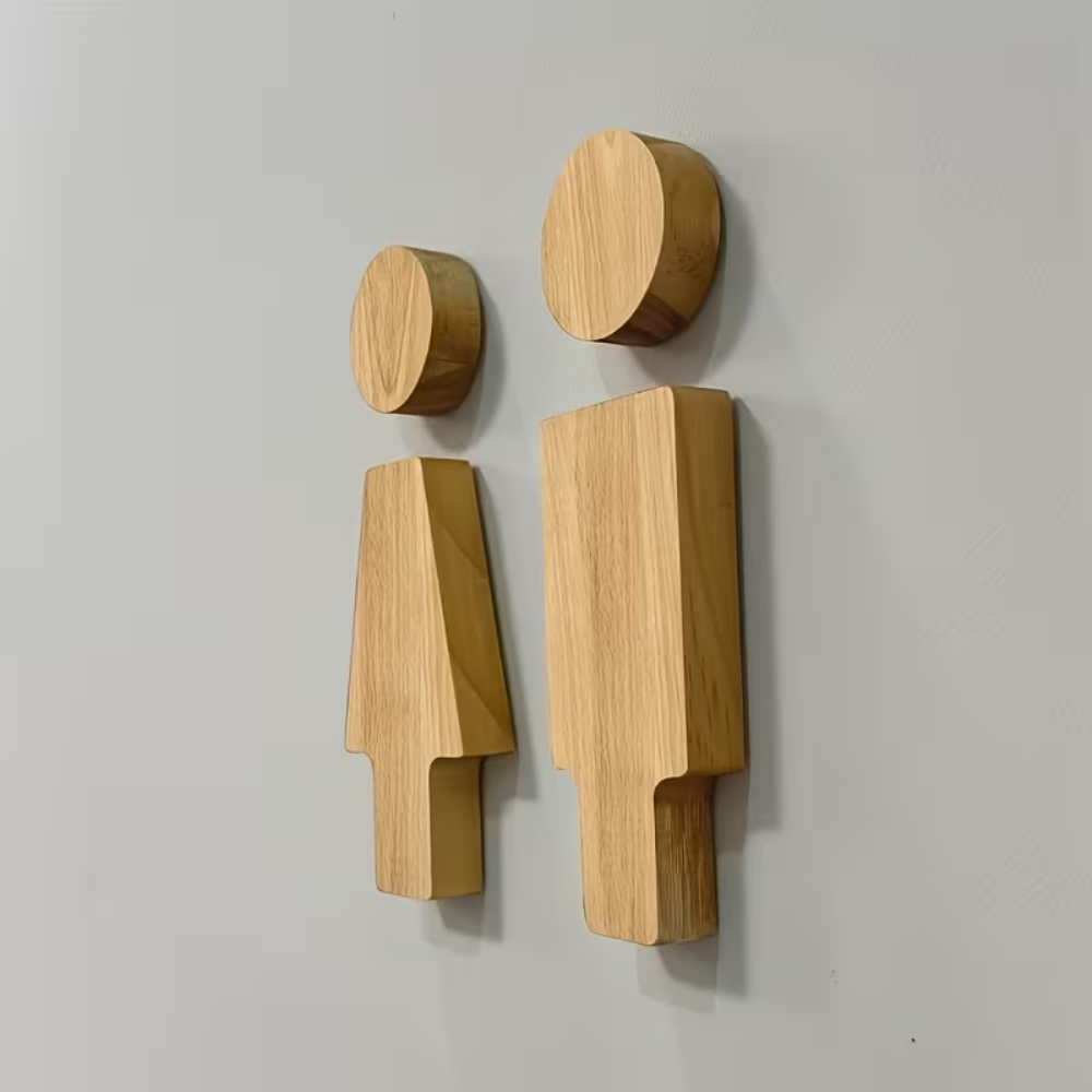 Elegant Wood Toilet Marker | Zyphhra