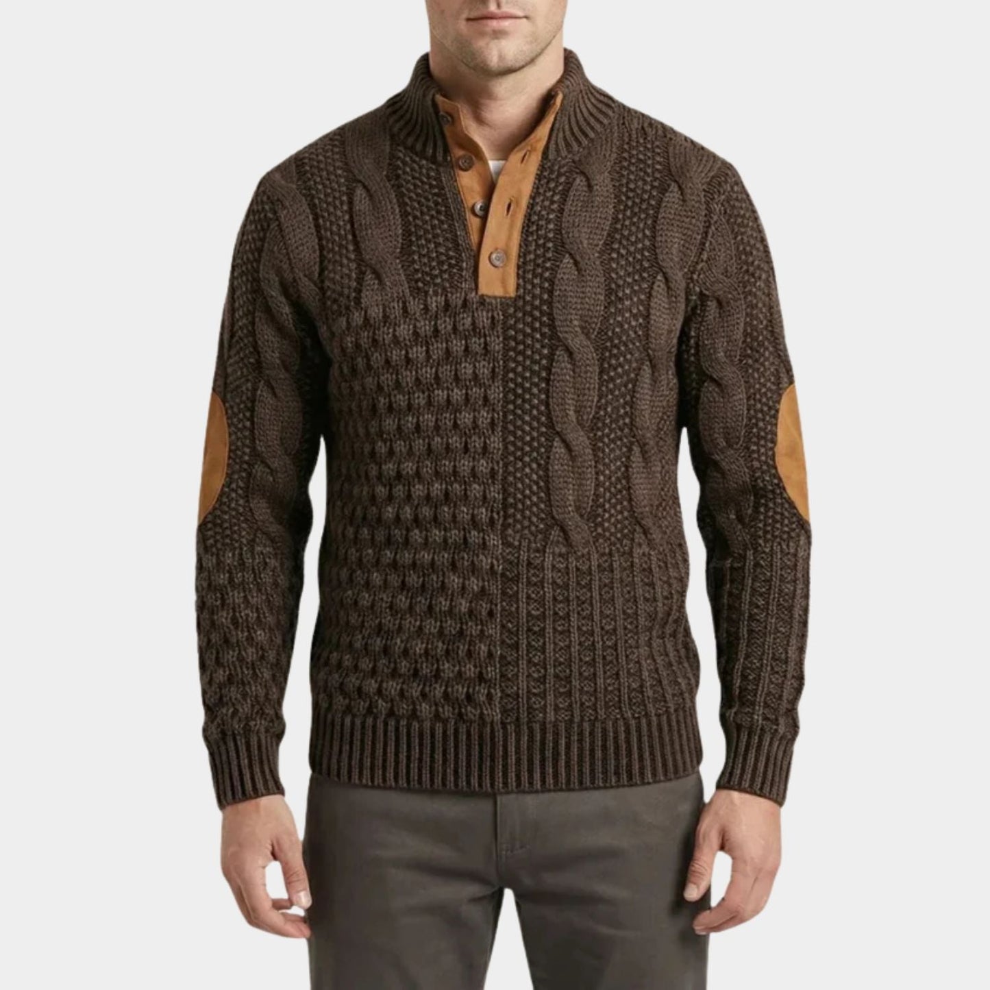 Textured Cable Knit Jumper | Zyphhra