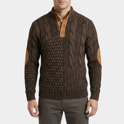 Textured Cable Knit Jumper | Zyphhra