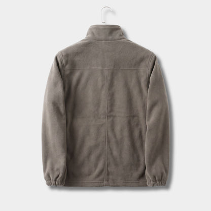Stand Collar Casual Fleece Jacket | Zyphhra