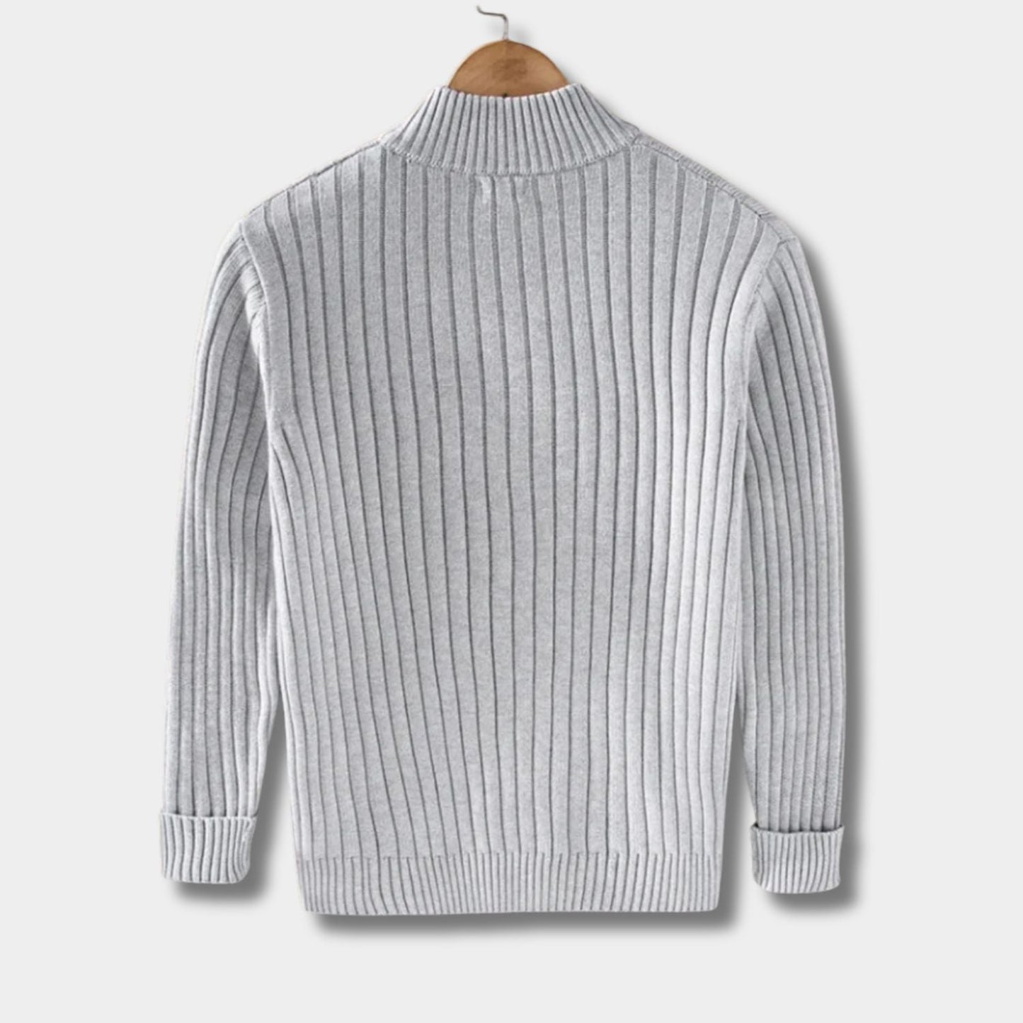 Ribbed Zip Front Cardigan | Zyphhra