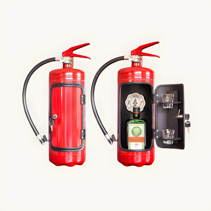 Fire Extinguisher Hidden Bottle Holder | Zyphhra