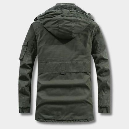 Hooded Utility Winter Jacket | Zyphhra