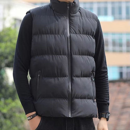 Quilted Zip-Up Puffer Gilet | Zyphhra