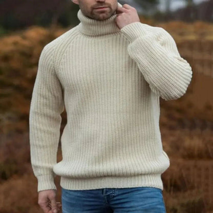Warm Roll Neck Knit Jumper | Zyphhra