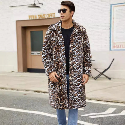 Textured Statement Fur Coat | Zyphhra
