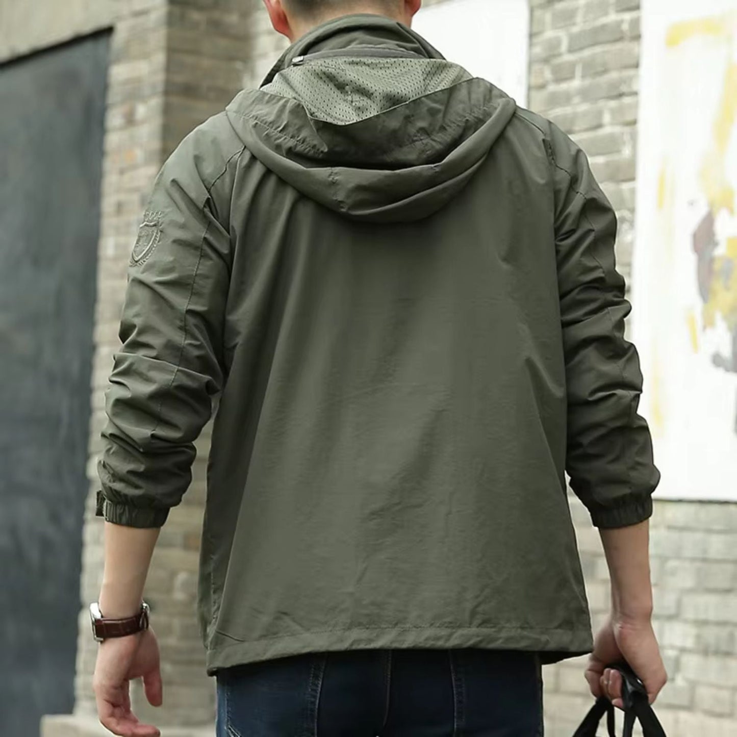 Breathable Cargo Waterproof Jacket | Zyphhra