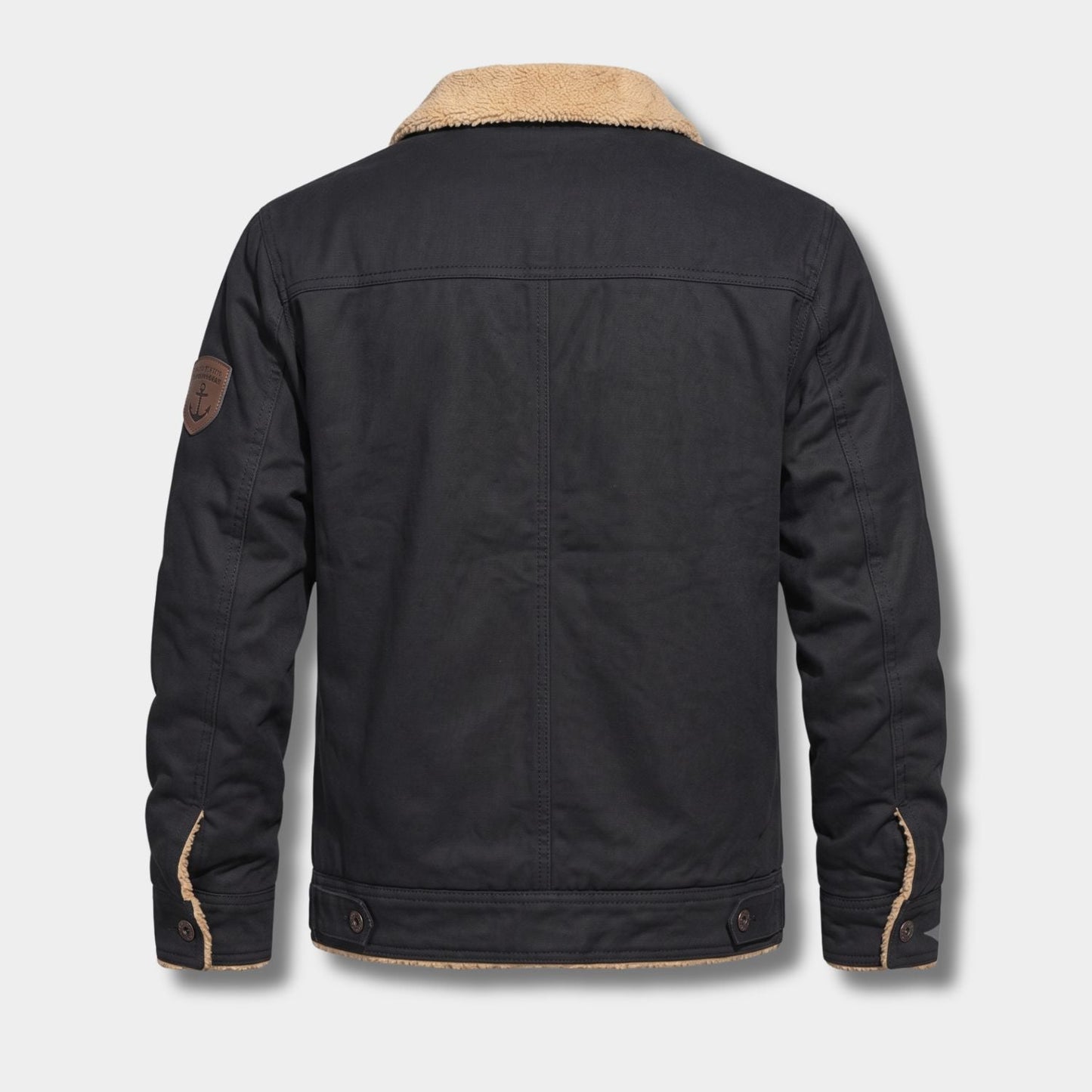 Fleece Lined Pilot Aviator Jacket | Zyphhra