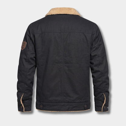 Fleece Lined Pilot Aviator Jacket | Zyphhra