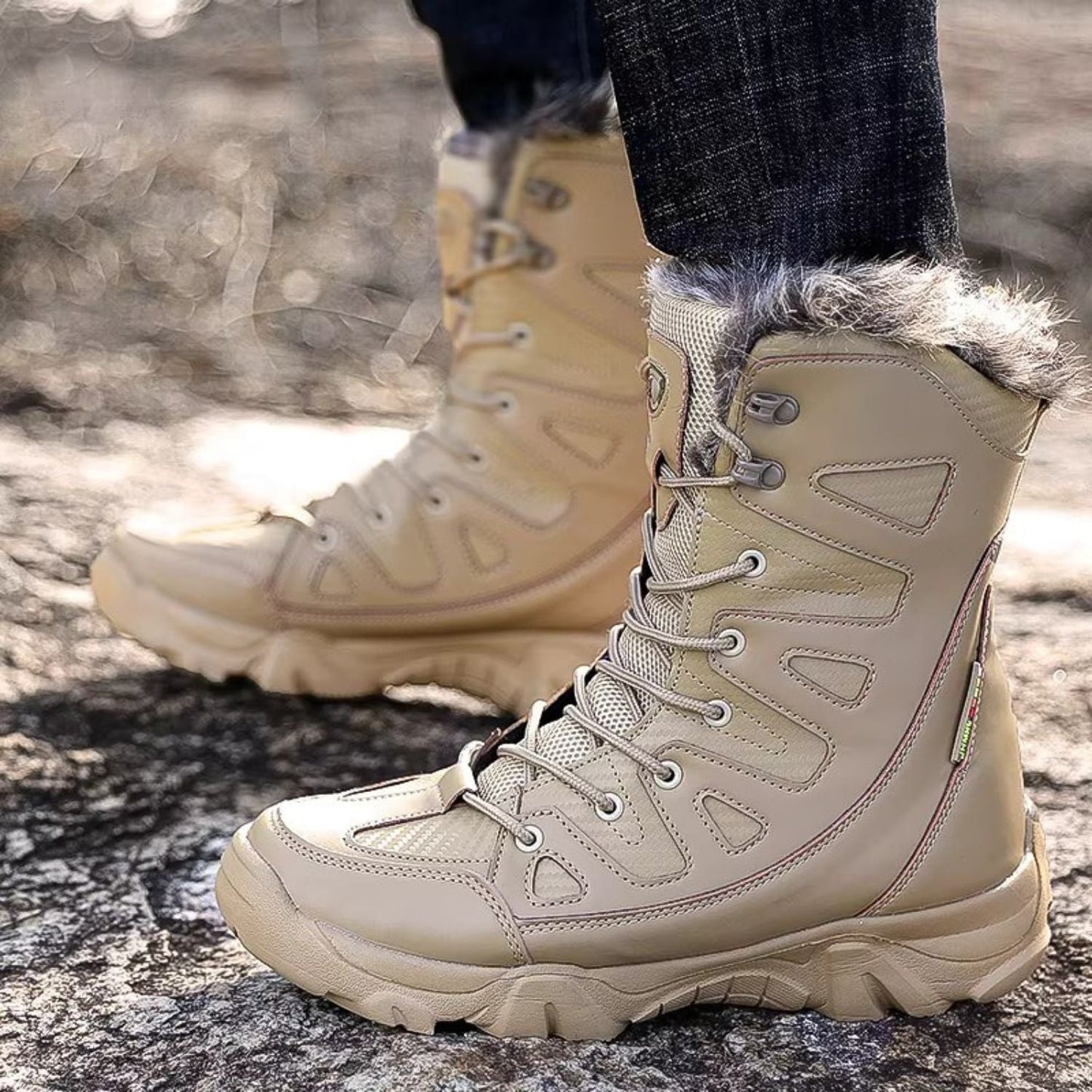 Waterproof Fur-Lined Snow Boots | Zyphhra