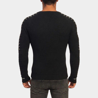 Sport Stripe Knit Jumper | Zyphhra