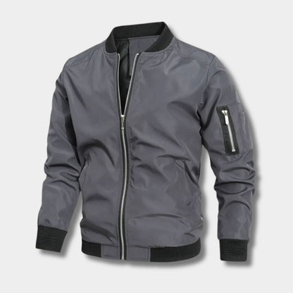 Classic Utility Bomber Jacket | Zyphhra