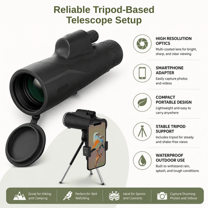 Portable High-Clarity Star Gazing Scope | Zyphhraa