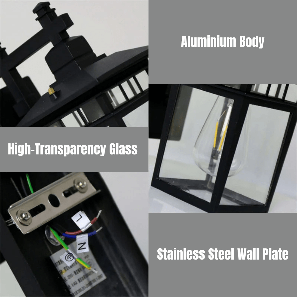 Weather Resistant Outdoor Wall Light | Zyphhra