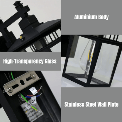 Weather Resistant Outdoor Wall Light | Zyphhra