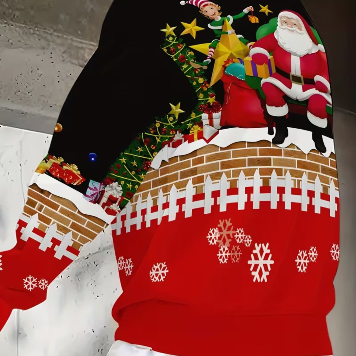 Santa Holiday Christmas Jumper | Zyphhra