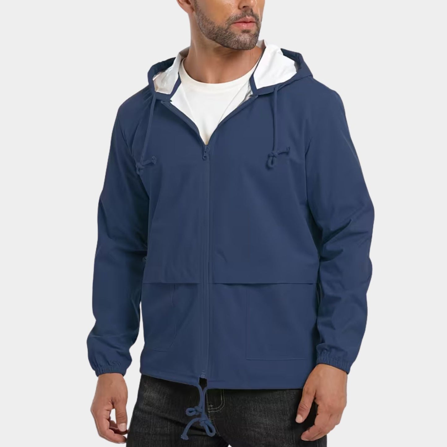 Packable Hooded Outdoor Waterproof Jacket | Zyphhra
