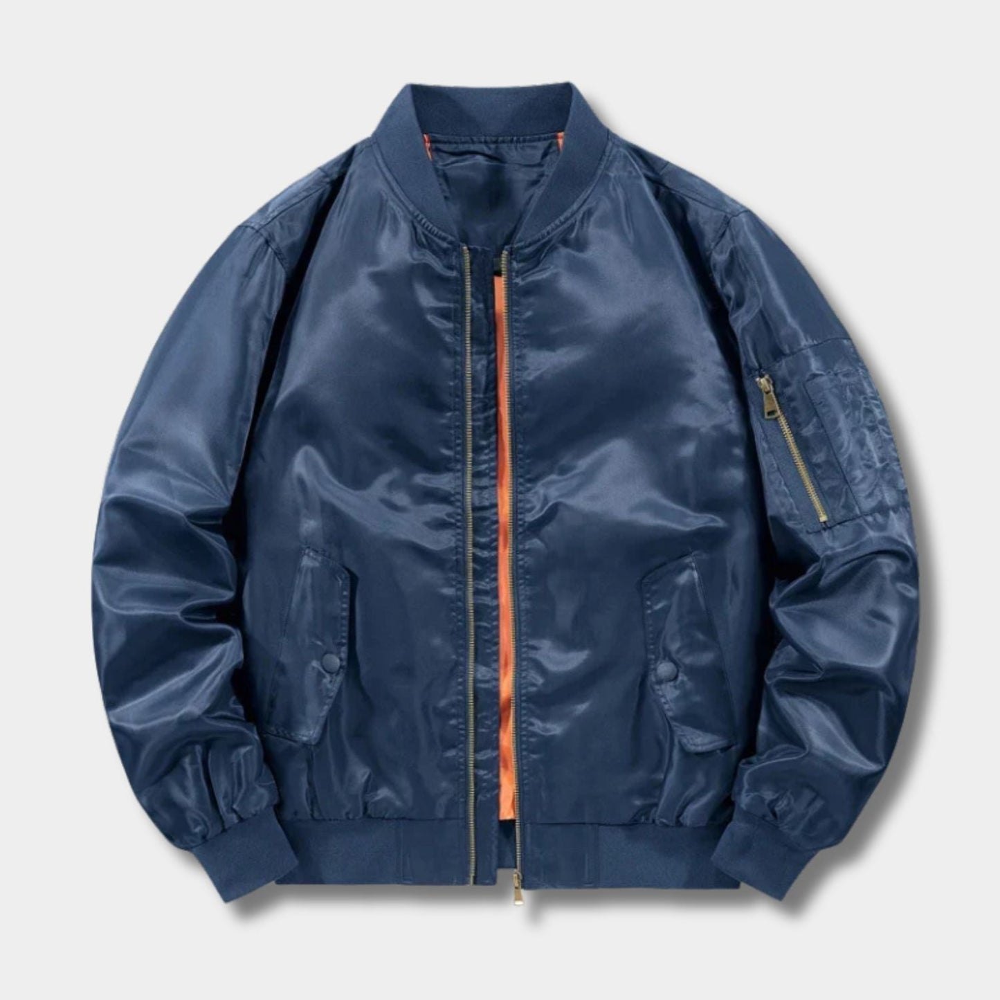 Classic Utility Bomber Jacket | Zyphhra
