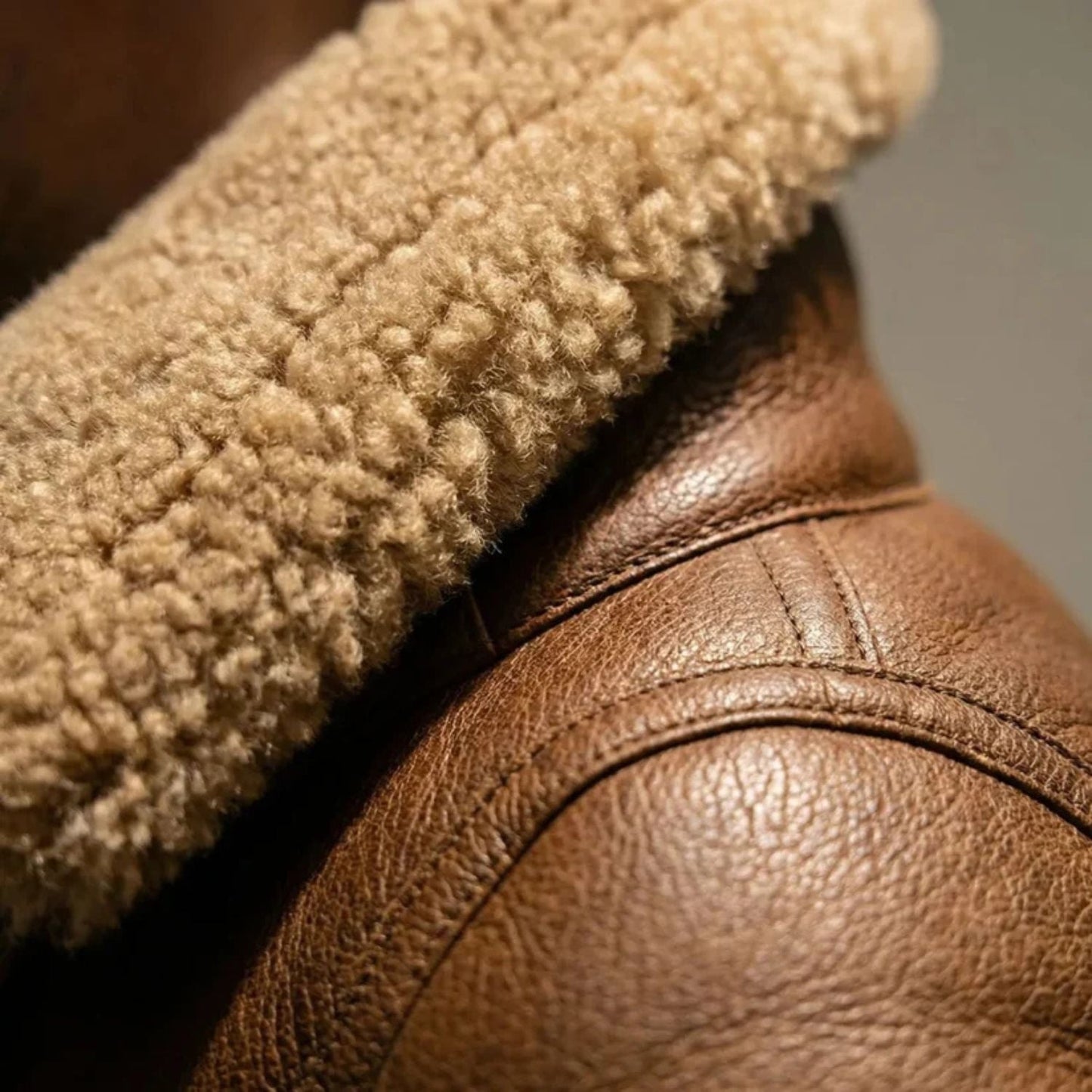 Shearling Aviator Jacket | Zyphhra