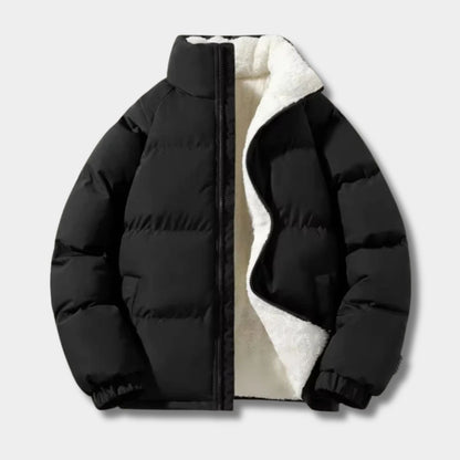 Fleece Lined Puffer Jacket | Zyphhra