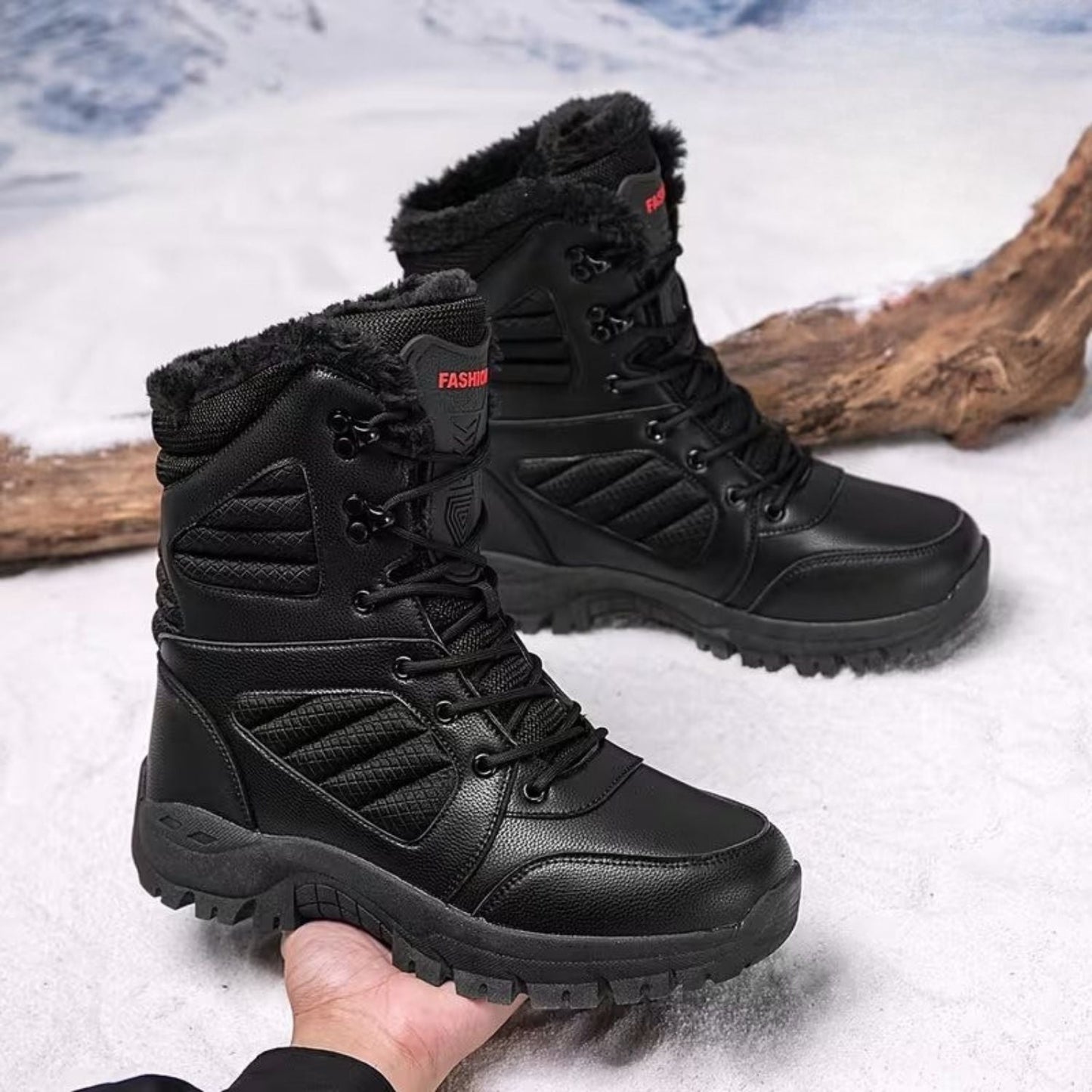 Insulated Hiking Snow Boots | Zyphhra