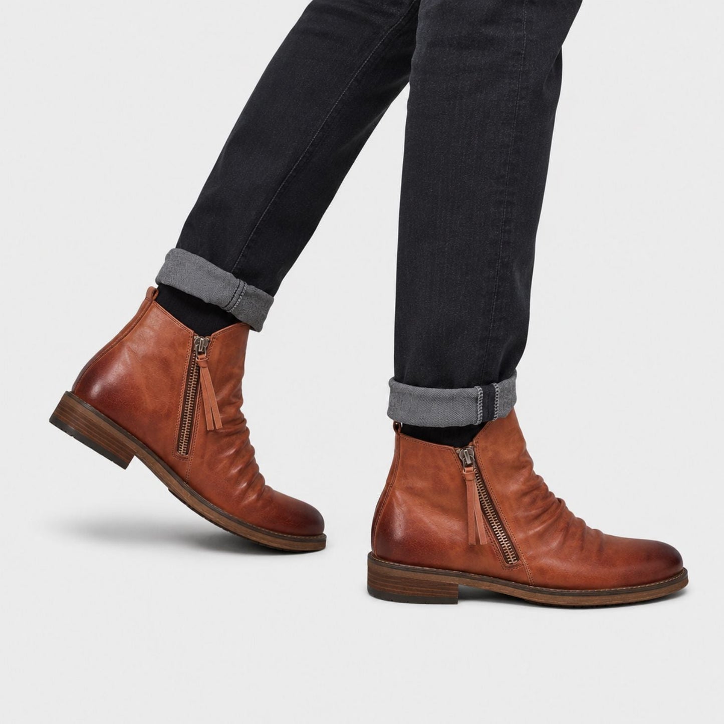 Vintage Side Zip Dress Boots | Zyphhra