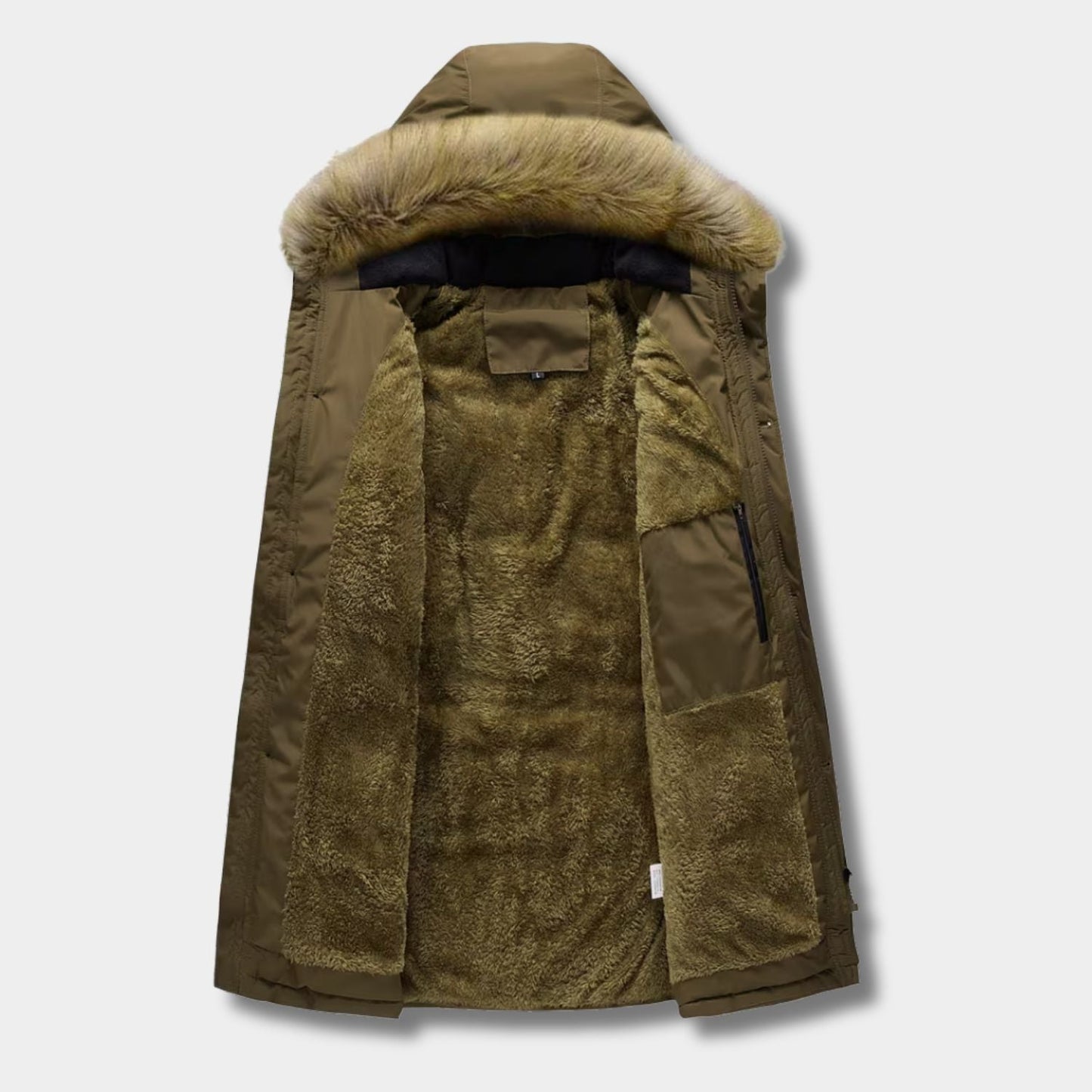 Fur Hood Padded Ski Coat | Zyphhra
