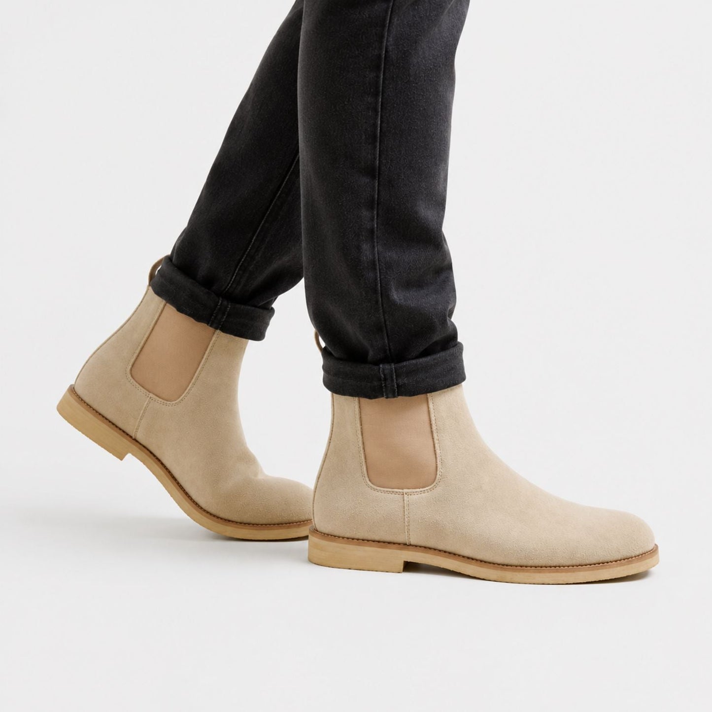 Suede Chelsea Ankle Boots | Zyphhra