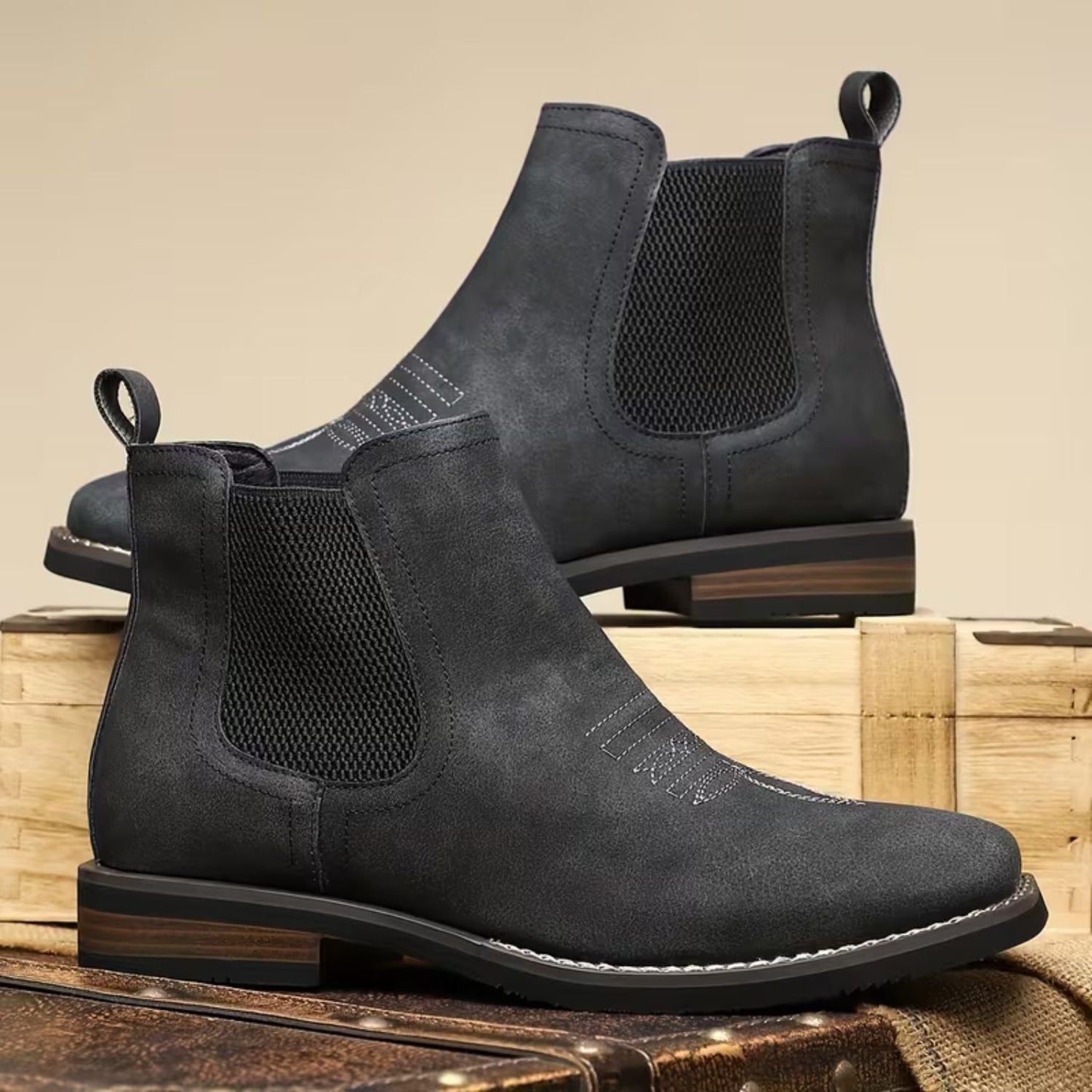 Minimalist Chelsea Dress Boots | Zyphhra