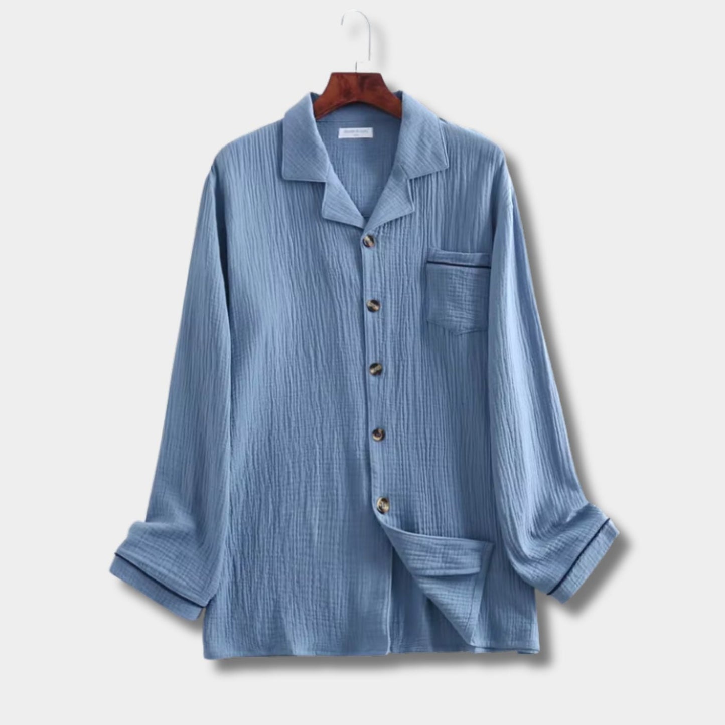 Button Front Lounge Pyjama Set | Zyphhra