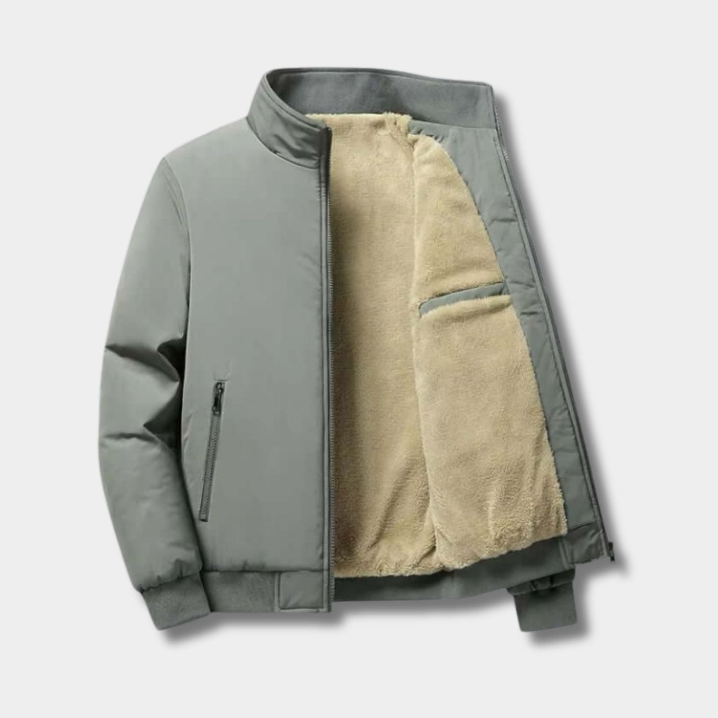 Sherpa Lined Fleece Jacket | Zyphhra