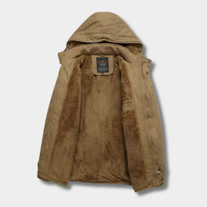 Fleece Lined Utility Winter Jacket | Zyphhra
