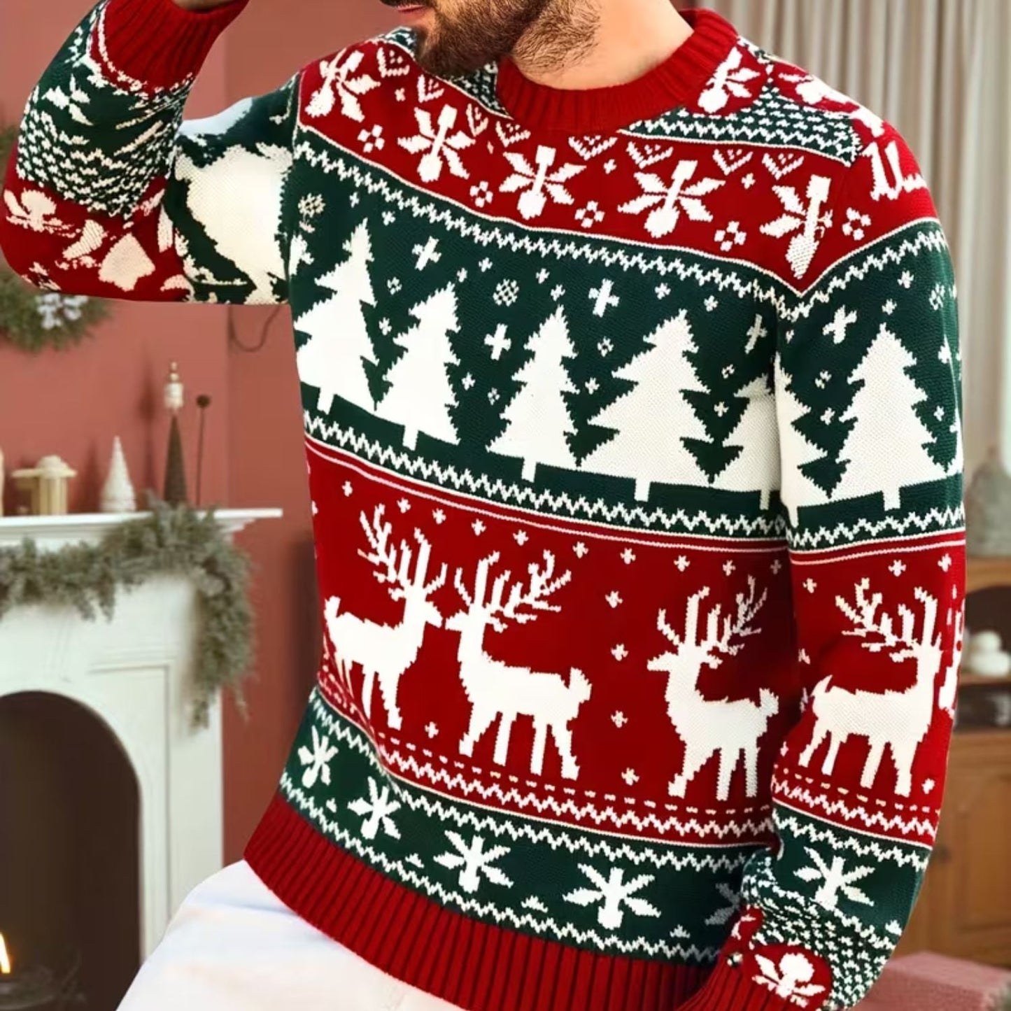 Reindeer Christmas Jumper | Zyphhra