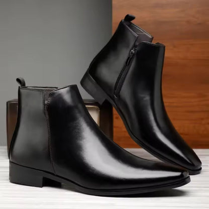 Square Toe Chelsea Boots | Zyphhra