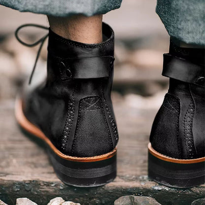 Classic Leather Dress Boots | Zyphhra