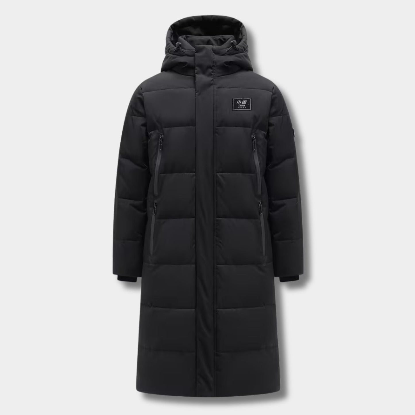 Long Hooded Puffer Ski Coat | Zyphhra