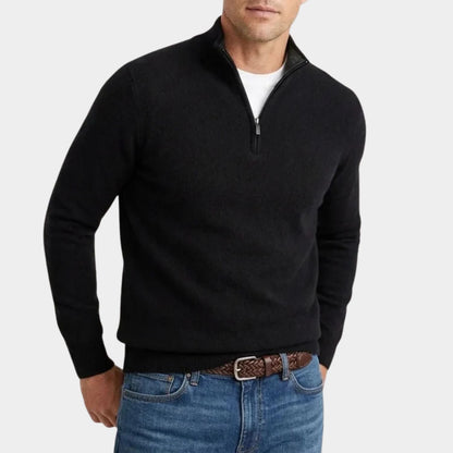 Classic Quarter-Zip Jumper | Zyphhra