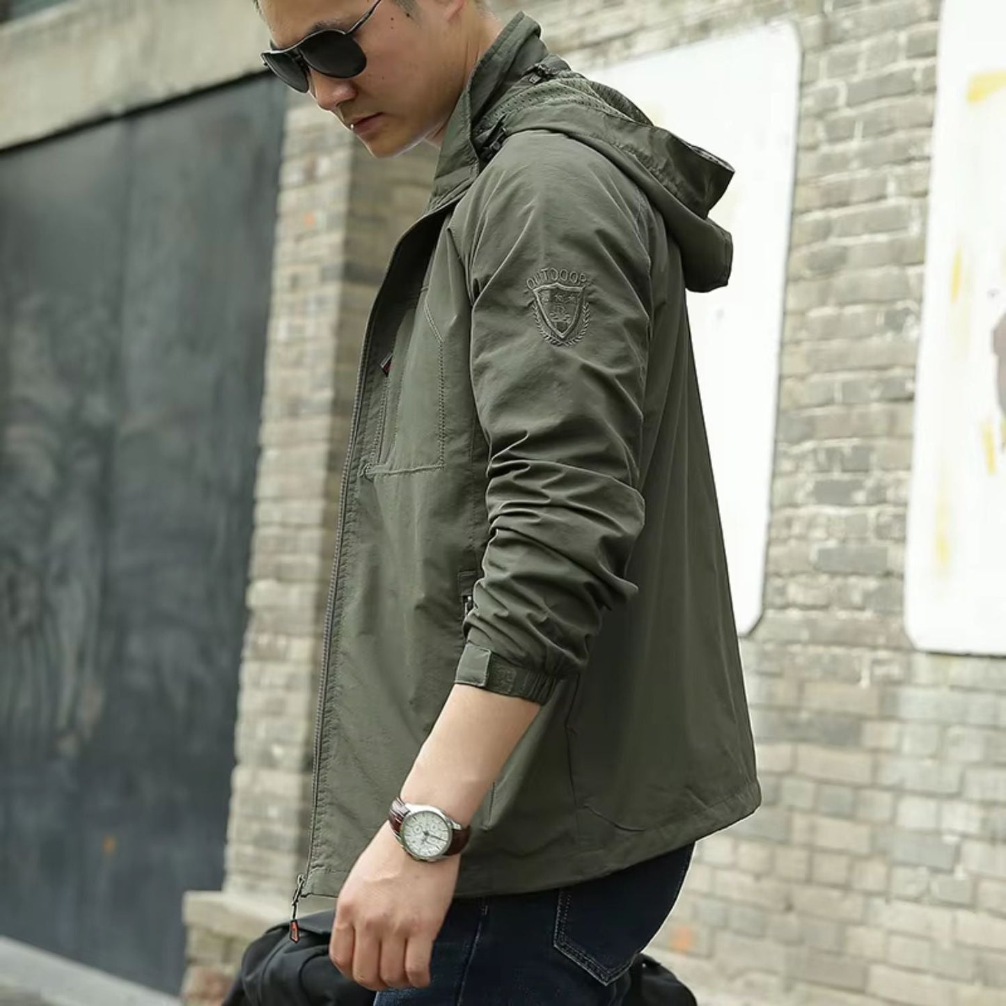 Breathable Cargo Waterproof Jacket | Zyphhra